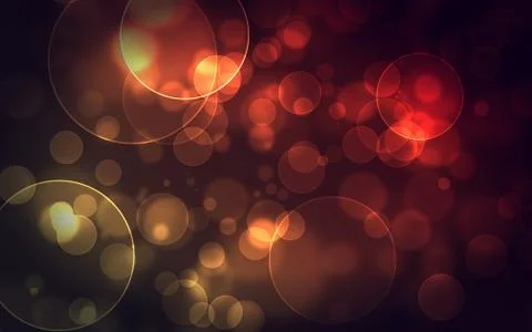 Abstract background with bokeh Stock-Fotos