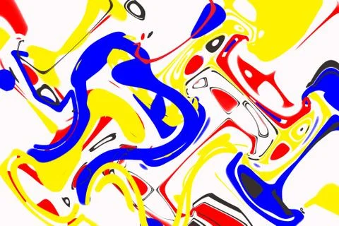 Abstract background with bold colors and graphic elements. Glowing paint back Stock Illustration
