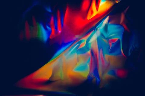 Abstract background with bright and saturated colors Stock Illustration