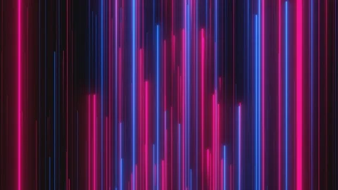 Abstract background with bright beams in red and blue color moving up. Stock-Footage 116047160