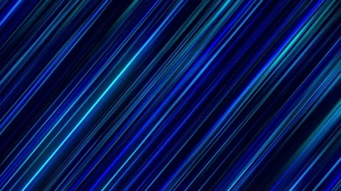 Abstract background with bright blue oblique lines with glow Stock Footage 204019285