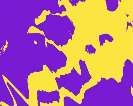 Abstract background bright colored lilac yellow blots Illustrazione stock