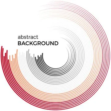 Abstract background with bright colorful lines Stock Illustration