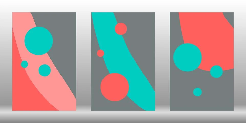 Abstract background with bright elements. Illustrazione stock