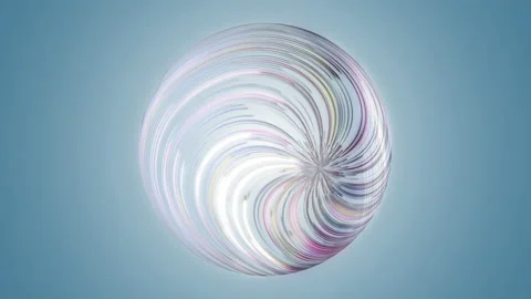 Abstract background, bright green and blue swirls in 4k video. Stock Footage 135808075