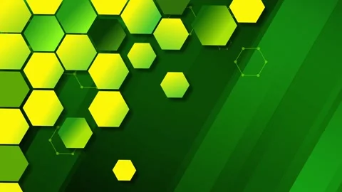 Abstract background with bright hexagonal pattern and diagonal stripes anim.. 스톡 동영상 334742769