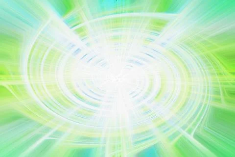 Abstract background with bright light streaks in a circular tunnel motion イラスト素材