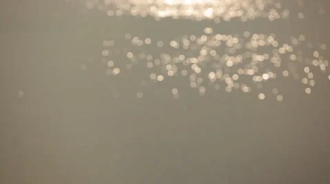 Abstract background. Bright lights shimmer and move. A refreshing lake on a s Video stock 61336804