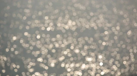 Abstract background. Bright lights shimmer and move. A refreshing lake on a s Stock Footage 61337296