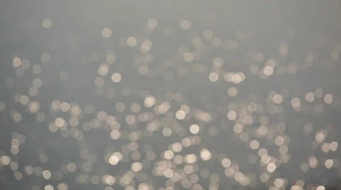 Abstract background. Bright lights shimmer and move. A refreshing lake on a s Video stock 61337811