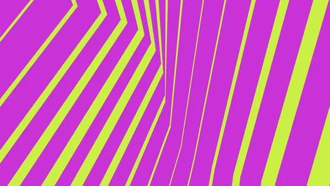 Abstract background with bright pink and yellow stripes Stock Illustration