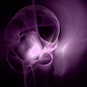 Abstract background of bright purple lines on a black background, neural Stock Illustration