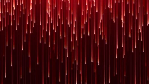 Abstract background with bright red neon rays and glowing lines. neon lines Stock Footage 263972808