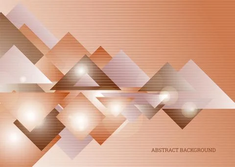 Abstract background. Bright tech geometric background made of rectangles and  Illustrazione stock