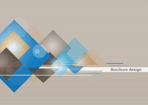 Abstract background. Bright tech geometric background made of rectangles and  Illustration