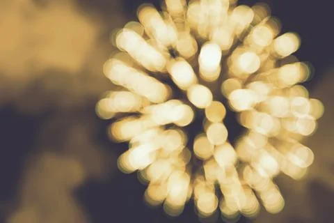 Abstract background. Bronze gold-colored blur. Circle blur Stockfoto's