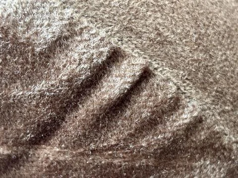 Abstract background, brown rough fabric, suitable for graphic design Stock Photos