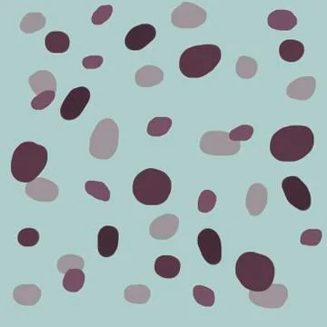 Abstract background with brown spots and circles Stock Illustration