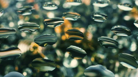 Abstract background in brutal gray-blue and bronze tones.  Stock-Footage 303613782