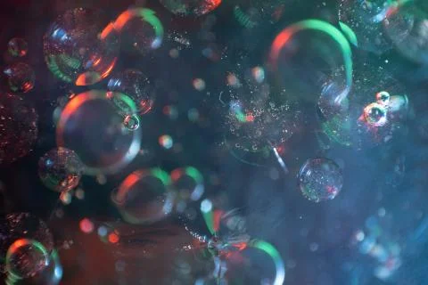 Abstract background with bubbles. colorful background wallpaper Фото