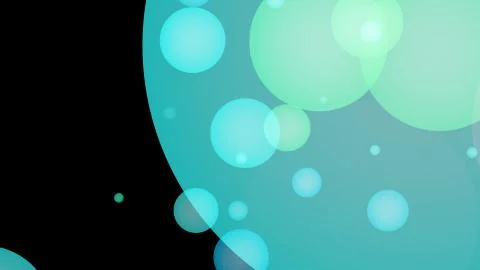 Abstract background with bubbles Stock Illustration