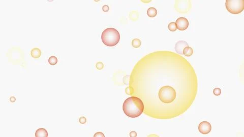 Abstract background with bubbles Stock Illustration