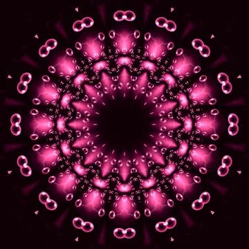 Abstract background with bubbles pattern 스톡 일러스트