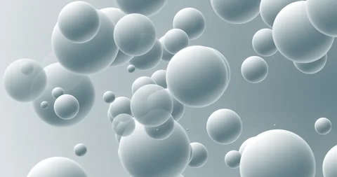 Abstract background with bubbles rising. Top view. Bubbles rise until they .. Stock Footage 284713433