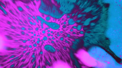 Abstract background, bubbles structure. Scientific experiment, chemical reaction Stock Footage 144254397