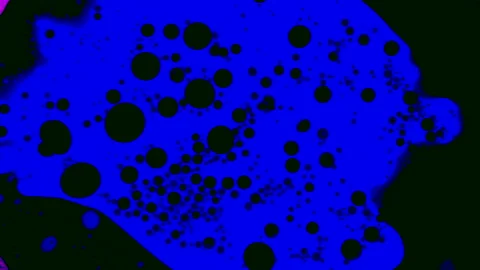 Abstract background, bubbles structure. Scientific experiment, chemical reaction Stock Footage 144254722