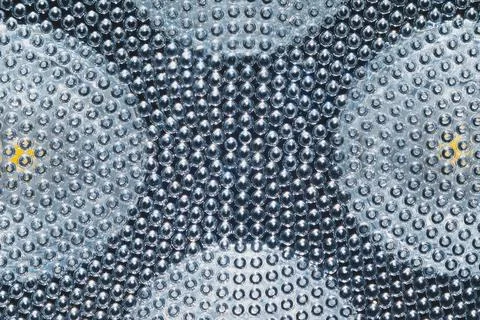 Abstract background with bubbles. transparent led light macro texture. light  Stock Photos