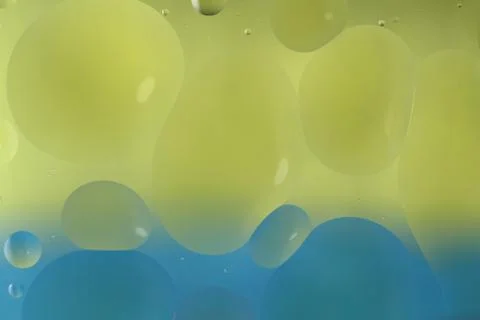 Abstract background with bubbles in the water Stock Photos