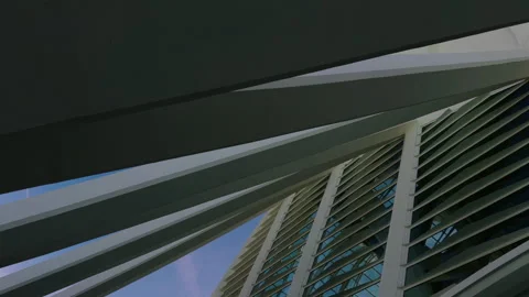 Abstract background from building facade elements Stock Footage 273472810