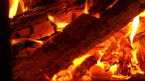 Abstract background of burning coals Stock Footage 201661706