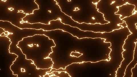 Abstract background of burning fire Video stock 241685166