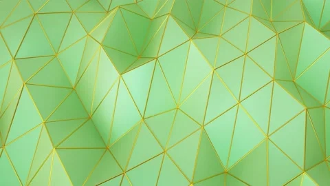Abstract background Business Green Triangle Light Effect Luxury Premium  Video stock 166572728