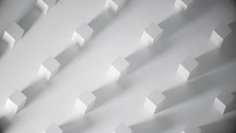 Abstract background for business presentation, Cubes closeup stracture Stock Footage 148132463