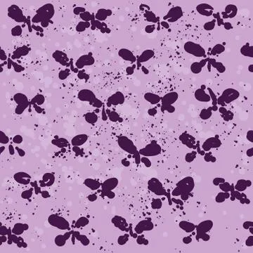 Abstract background with butterfly Stock Illustration