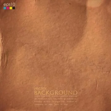 Abstract background with cardboard texture Stock Illustration