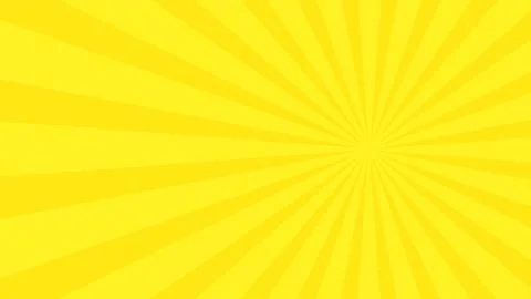 Abstract background with cartoon rays of yellow color. Template for your proj Illustrazione stock