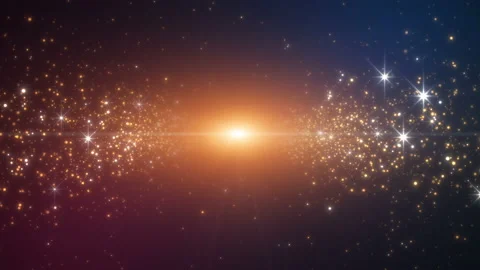 Abstract background celebration particles lights Video stock 208394526