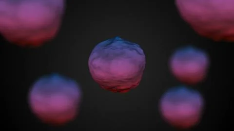 Abstract background with cells Stock Illustration