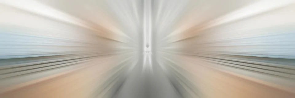 Abstract background with a center point perspective and a flash of bright light Stock Illustration