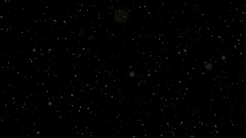 Abstract background with chaotic motion of dust particles. 3D animation. 動画素材 80023029