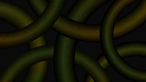 Abstract background with chaotic rings Stock Illustration