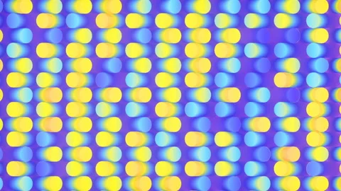 Abstract background of chaotically flashing cylinders. 3d render loop animation Stock Footage 201842439