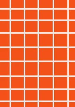 Abstract background. checkered pattern, orange, white color, bright colors Stock Illustration