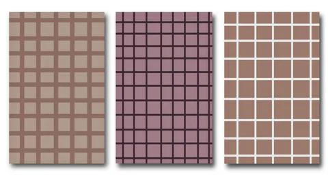 Abstract background. checkered pattern, template collection, trendy colors Stock Illustration