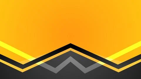 Abstract Background Chevron Design With Yellow, Black, and Gray Color Palette Stock Illustration