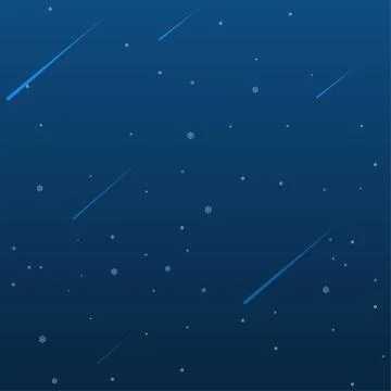 Abstract background Christmas falling snowflake Stock Illustration